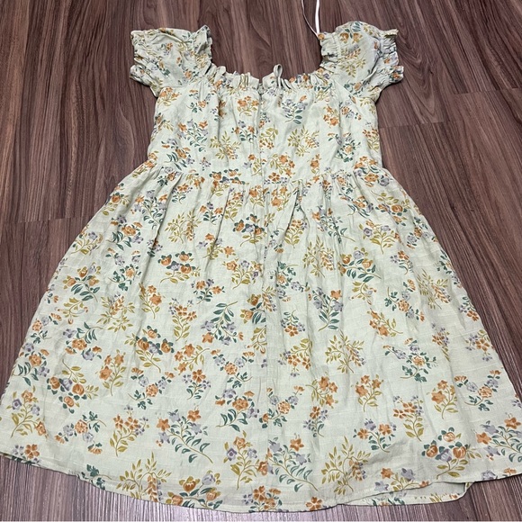 Lulu's sz L All Heart Floral Off the Shoulder Mini Dress - Picture 14 of 14